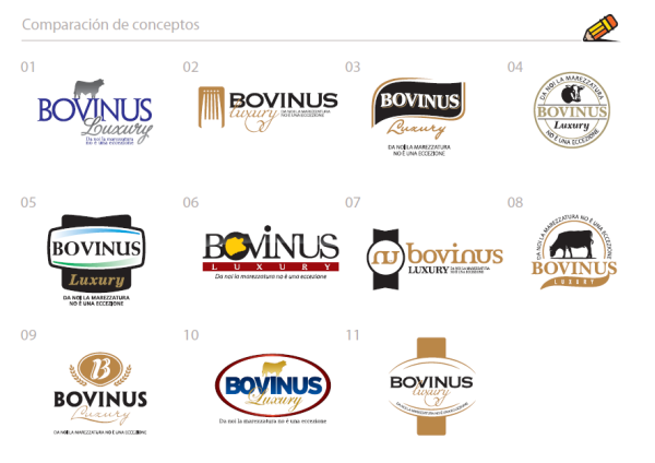Propuestas de diseño para Bovinus Luxury Propuestas de diseño para Bovinus Luxury