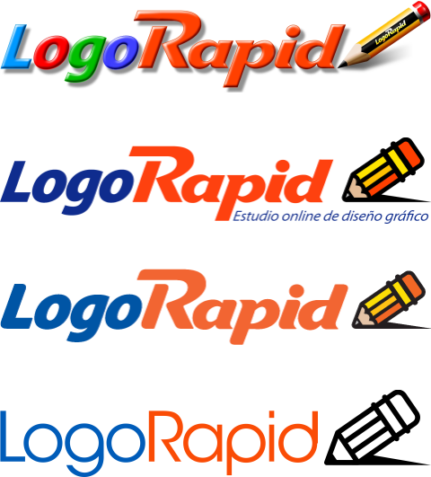 Evolución del logotipo de LogoRapid