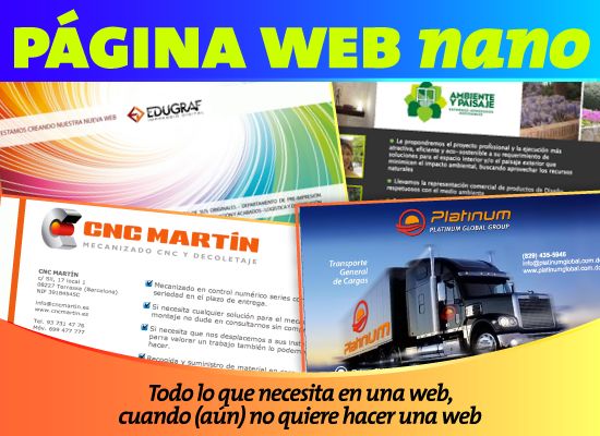 Plan web nano