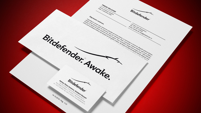 Nueva papelería de Bitdefender