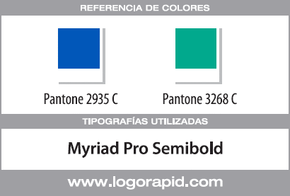 Ejemplo de definición de colores Pantone